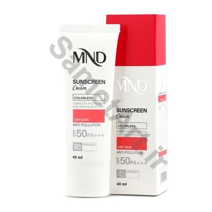 کرم-ضد-آفتاب-با-فاکتور-حفاظتی-50-spf-50-ام-ان-دی-مناسب-پوست-خشک