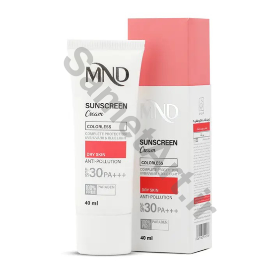 کرم-ضد-آفتاب-با-فاکتور-حفاظتی-30-spf-30-ام-ان-دی-مناسب-پوست-خشک