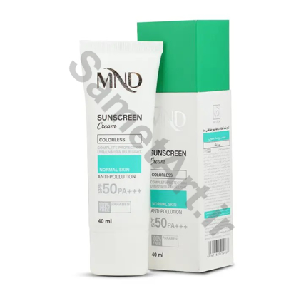 کرم-ضد-آفتاب-با-فاکتور-حفاظتی-50-spf-50-ام-ان-دی-مناسب-پوست-معمولی