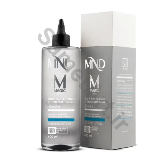 محلول-تقویت-کننده-و-نرم-کننده-مو-مجیک-واتر-ام-ان-دی