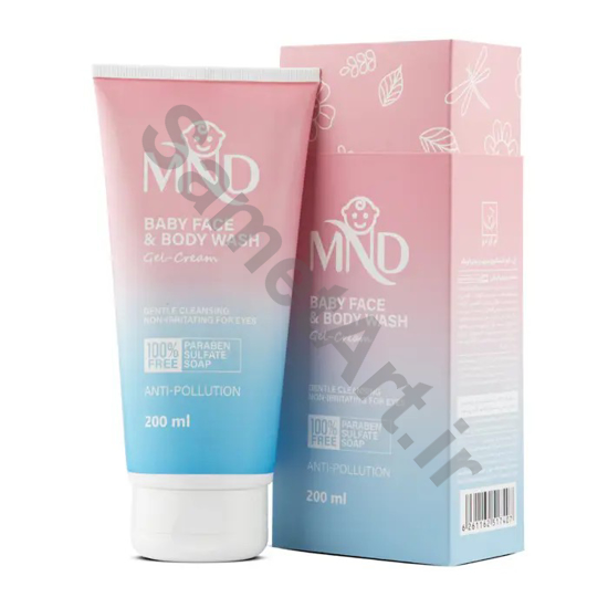 ژل-کرم-شستشوی-صورت-و-بدن-کودک-ام-ان-دی