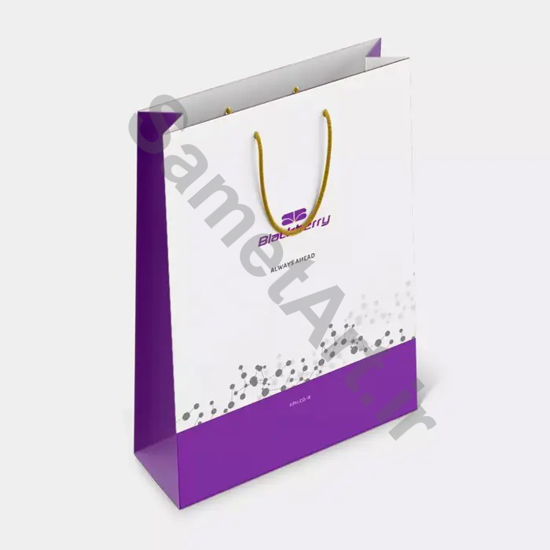 ساک-دستی-مقوایی-بلک-بری-سایز-بزرگ