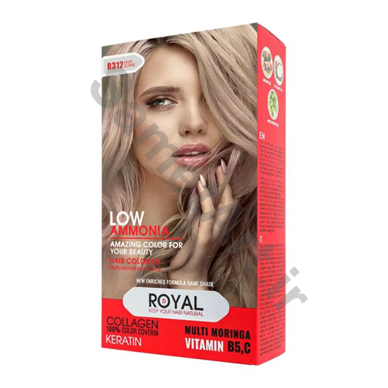 کیت-رنگ-مو-بلوند-کنفی-رویال-کد-r312
